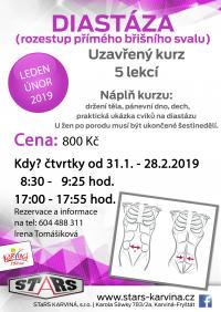 Nový kurz DIASTÁZA - leden 2019
