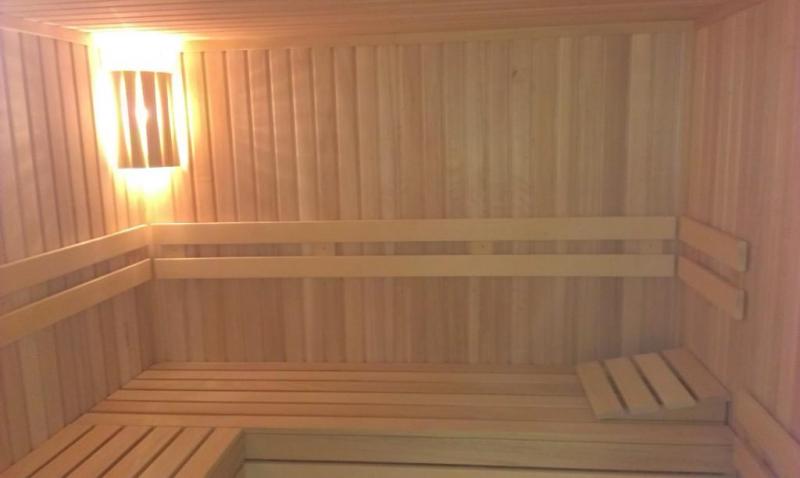 Nov sauna na tenisov hale