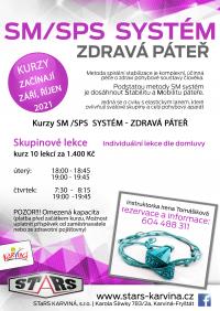 Kurzy zdravá záda - SPS Systém - podzim 2021