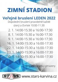 Veejn bruslen - leden 2022