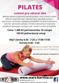 PILATES - zdravotn cvien